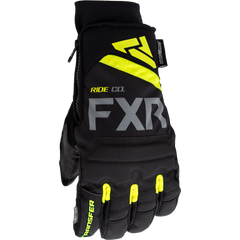 [Color:::Black / HiVis] FXR Transfer Short Cuff Glove