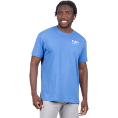[Color:::Tranquil Blue / Sherbert] FXR Men's Trophy Premium T-Shirt