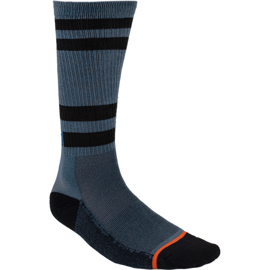 FXR Turbo Athletic Sock - 2 Pack Steel-Rust