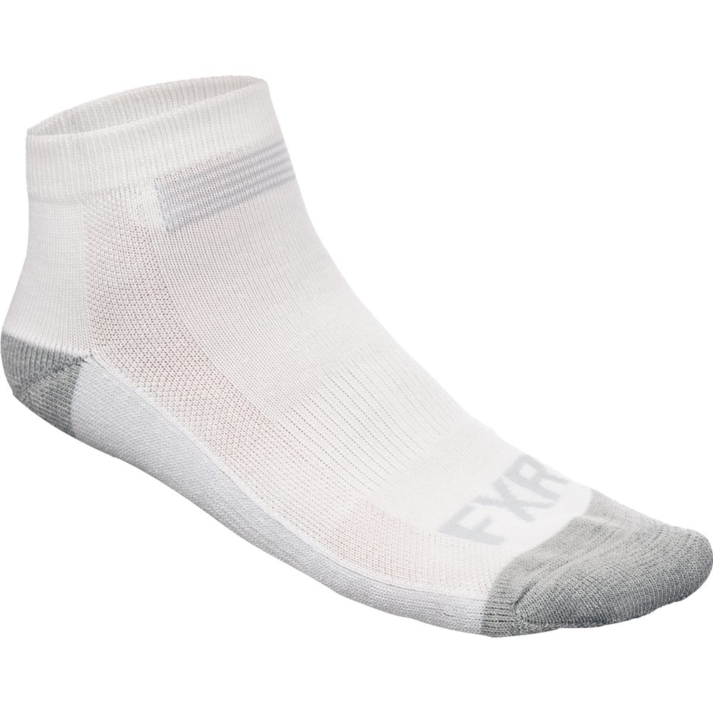 [Color:::White] FXR Turbo Ankle Sock 3-Pair