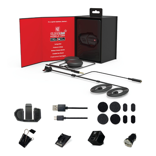 UCLEAR Motion HDX-V Single Kit Helmet Audio