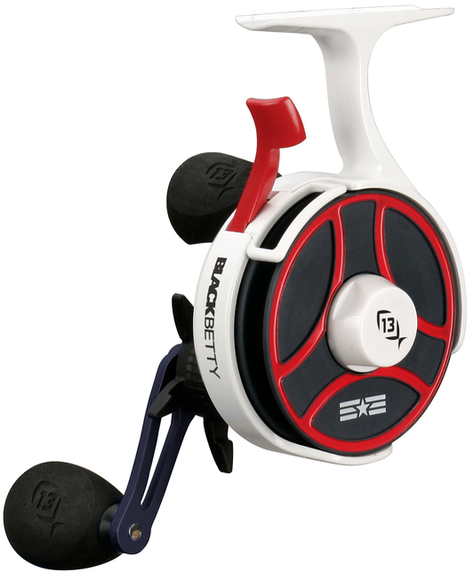13 Fishing Black Betty FreeFall Ghost Patriot Reel - Right Hand