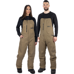 [Color:::Canvas] FXR Unisex Task Insulated Canvas Bib Overall