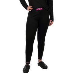 FXR Women's Vapour Merino Pant Black / E Pink