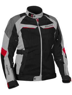 [Color:::Gray-Red] CASTLE Women's PASSION AIR JACKET
