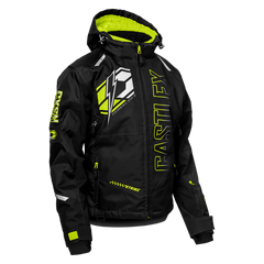 [Color:::Black-Silver-Lime] Castle X Women's Strike Jacket