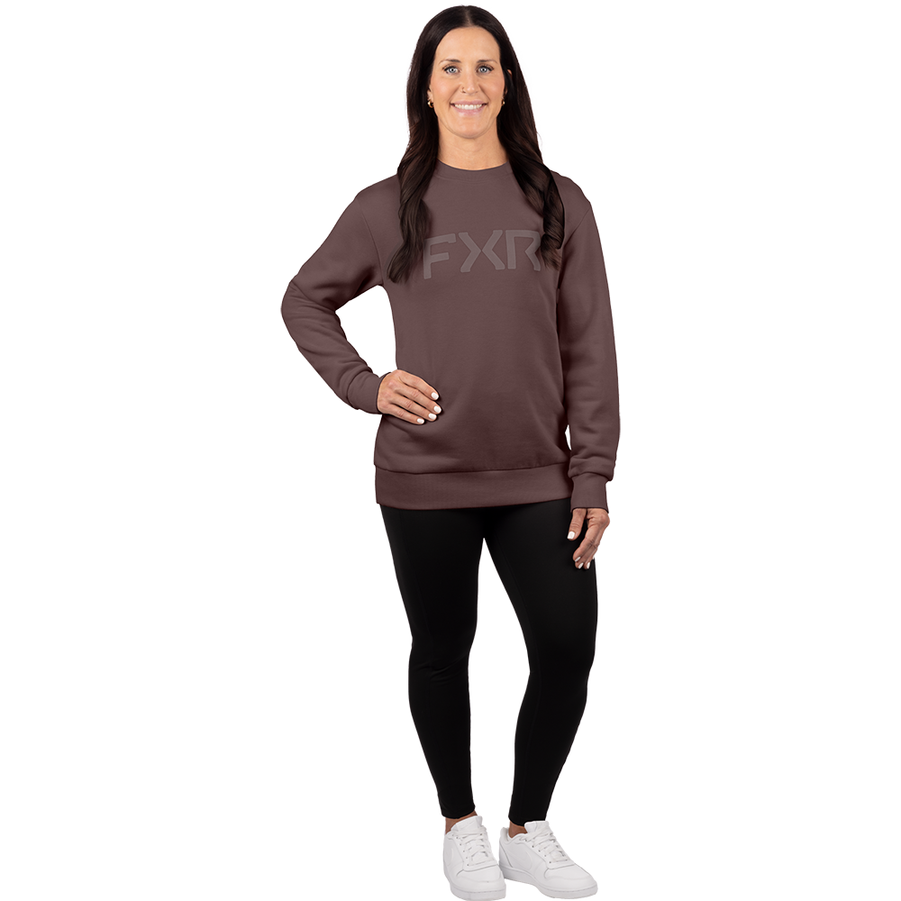  FXR Women&#39;s Core Cotton Crewneck Sweatshirt