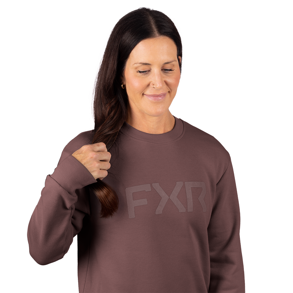  FXR Women&#39;s Core Cotton Crewneck Sweatshirt