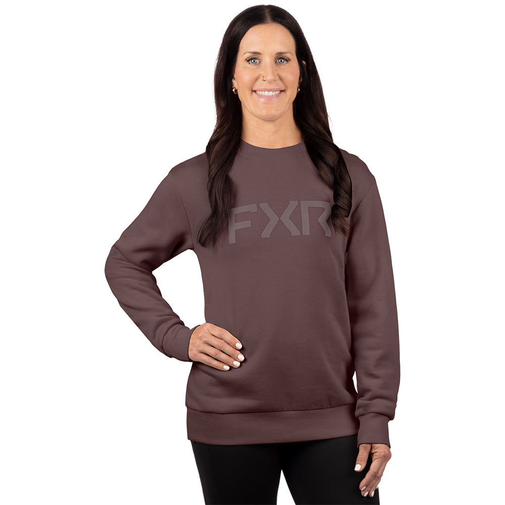  FXR Women&#39;s Core Cotton Crewneck Sweatshirt