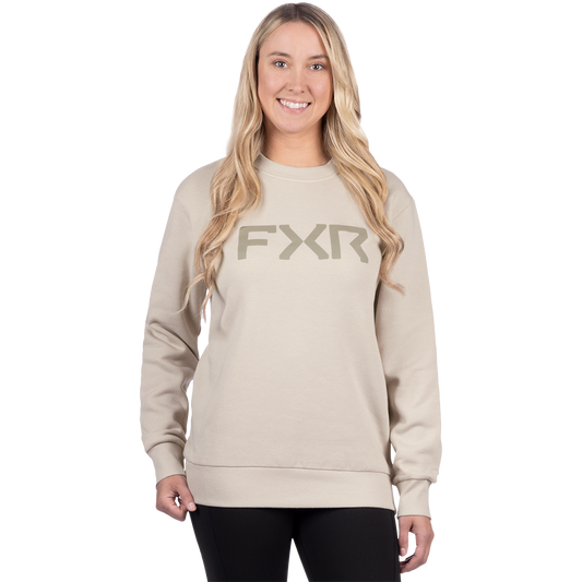  FXR Women's Core Cotton Crewneck Sweatshirt
