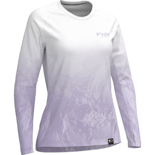  FXR Womens Derby Undertow Air UPF Long Sleeve Shirt