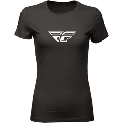 [Color:::Black] Fly Racing Women's F-Wing Tee