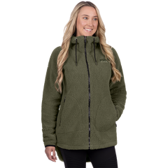 [Color:::Moss] FXR Women's Sapphire Sherpa Jacket