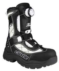 Castle X Women's Charge ATOP Boot - White/Black Charge Boot