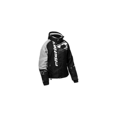 [Color:::Black-Charcoal-Silver] Castle X Women's Code Jacket