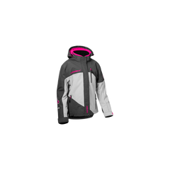 [Color:::Charcoal-Silver-Pink Glo] Castle X Women's Phase Jacket