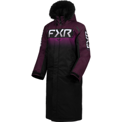 [Color:::Plum Fade / Black] FXR Women's Warm-Up Coat