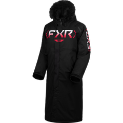 [Color:::Razz / Black] FXR Women's Warm-Up Coat
