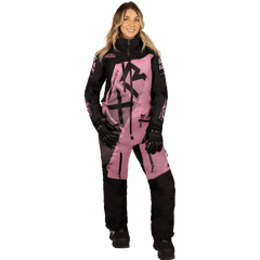 [Color:::Black / Dusty Rose] FXR Women's CX Lite Monosuit