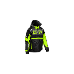 [Color:::Hi Vis-Charcoal-Black] Castle X Youth Strike Jacket