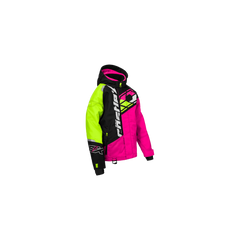 [Color:::Pink Glo-Black-Hi Vis] Castle X Youth Code Jacket