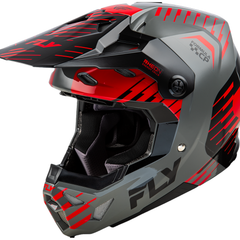 [Color:::Grey / Red / Black] Fly Racing Youth Formula CP Slice Helmet