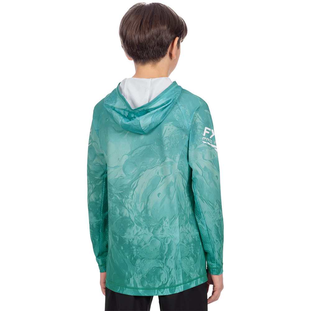  FXR Youth Derby Air UPF Pullover Hoodie