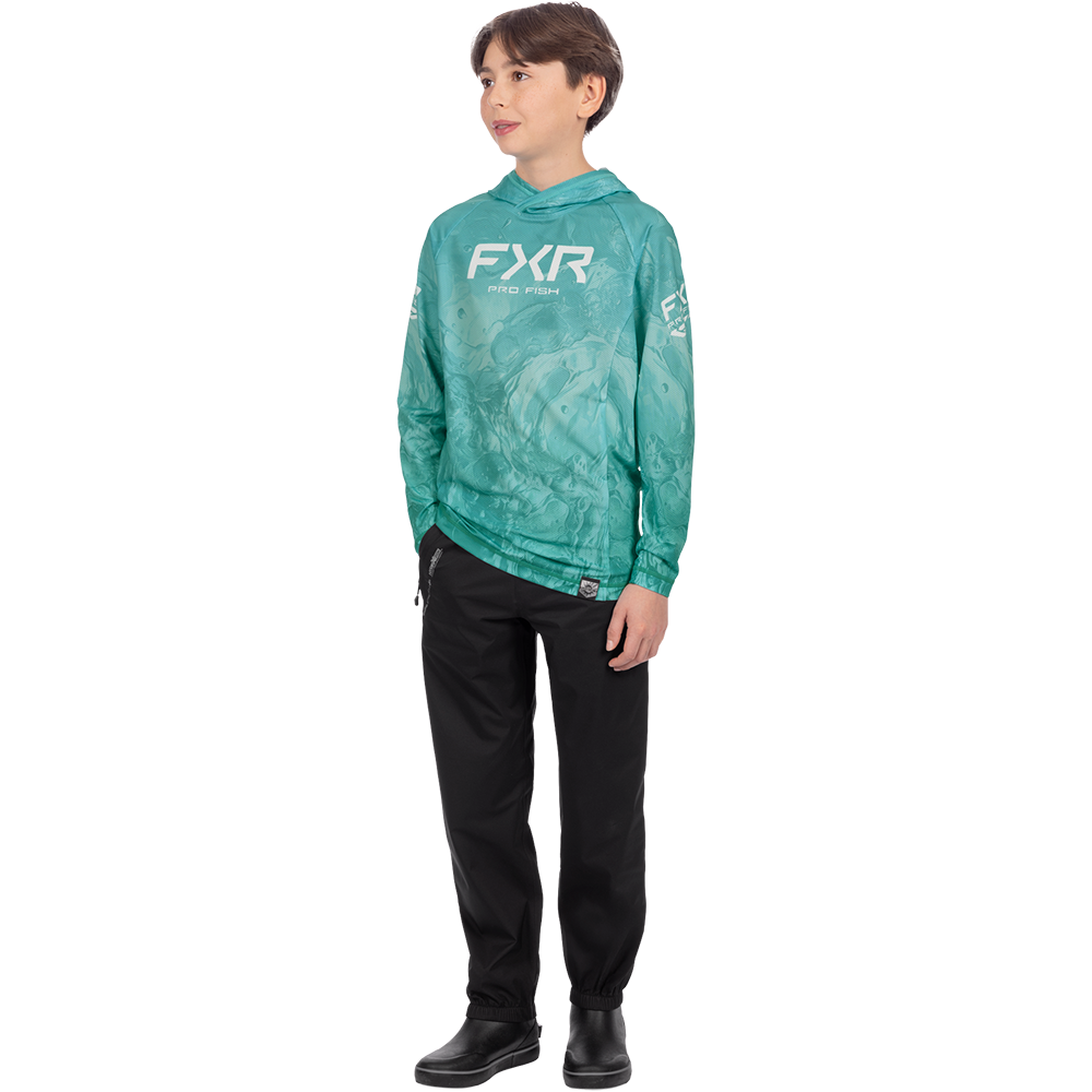  FXR Youth Derby Air UPF Pullover Hoodie