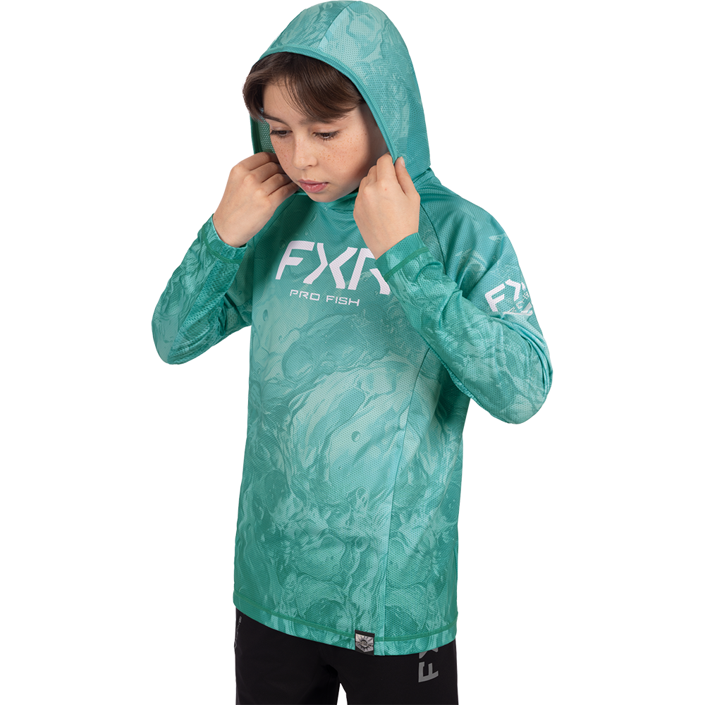  FXR Youth Derby Air UPF Pullover Hoodie