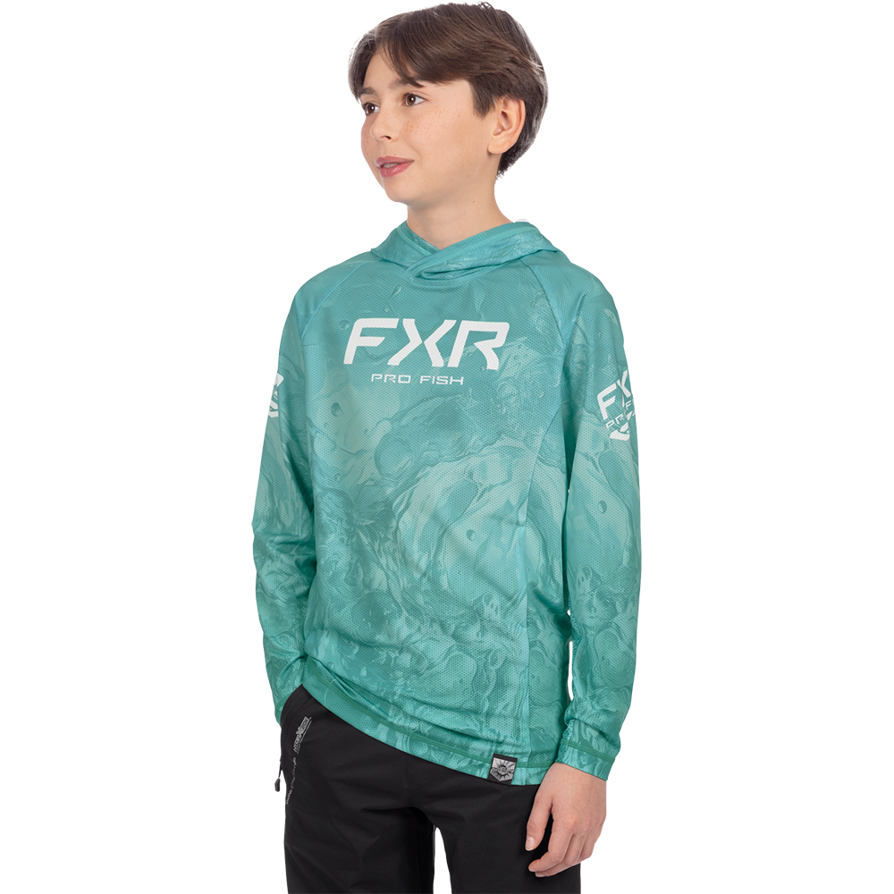  FXR Youth Derby Air UPF Pullover Hoodie