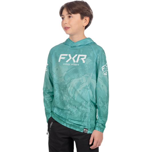  FXR Youth Derby Air UPF Pullover Hoodie