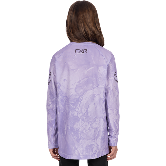  FXR Youth Derby Air UPF Long Sleeve Shirt