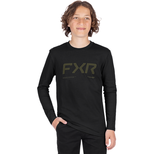  FXR Youth Hydrogen Premium Longsleeve