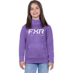 [Color:::Amethyst] FXR Youth Hydrogen Tech Pullover Hoodie