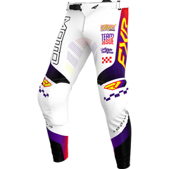 [Color:::White / Purple / Red] FXR Youth Revo MX Pant