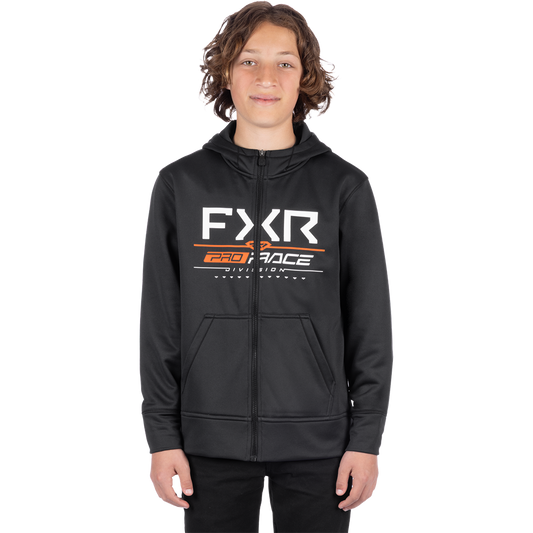  FXR Youth Race Division Tech Zip Hoodie