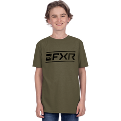[Color:::Army / Black] FXR Youth Victory Premium T-Shirt