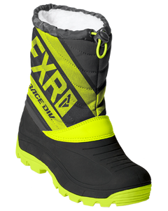 [Color:::Black / HiVis / Char] FXR Youth Octane Boot