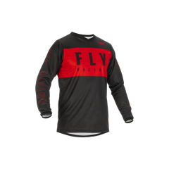 [Color:::Red-Black] Fly Racing Youth F-16 Jersey