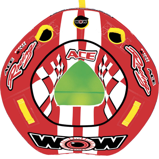 WOW Sports Ace Racing 1 Person Towable Tube ace2