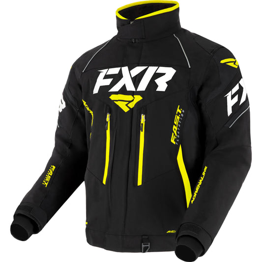 FXR Adrenaline Jacket Black-Hi Vis