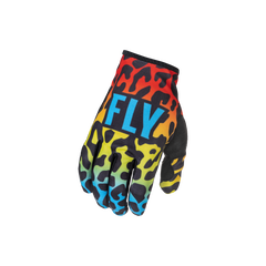 [Color:::Red-Yellow-Blue] Fly Racing Lite Special Edition Exotic Gloves