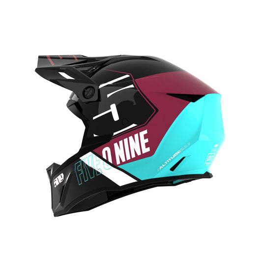 509 Altitude 2.0 Helmet - Maroon Teal