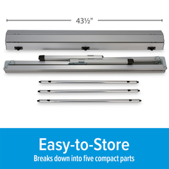 Camco Aluminum Roll-Up Table with Carry Bag camcoalumtable