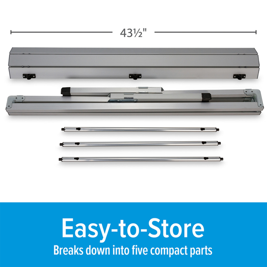 Camco Aluminum Roll-Up Table with Carry Bag camcoalumtable