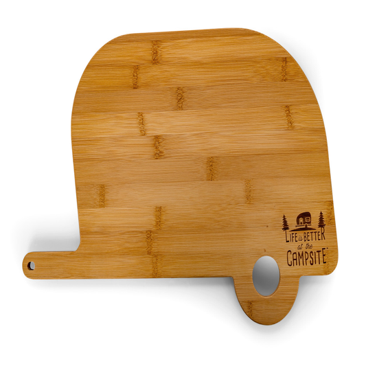 Camco Retro RV Bamboo Cutting Board bamboocuttingboard