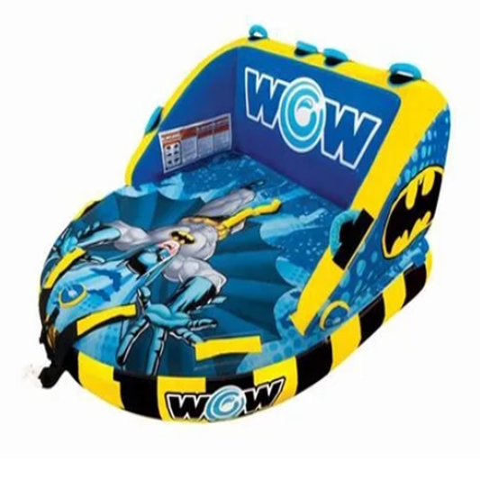 WOW Batman 2 Person Soft Top Towable Tube batman