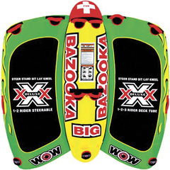 WOW Sports Big Bazooka 1-4 Person Towable Tube bazooka
