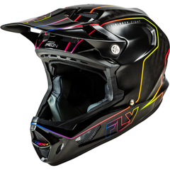 [Color:::Black Carbon / Black / Multi] FLY Racing Werx-R Flow Carbon Bicycle Helmet