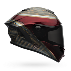 BELL STAR HELMET - RED BLAST Side View
